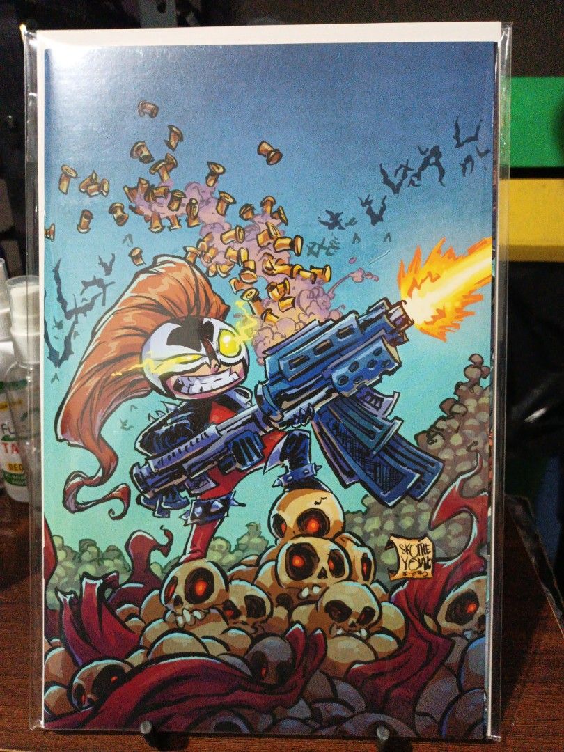 Skottie Young Spawn (Category: Comics & Manga) located in Antipolo. Submitted by makasalanan (Listing ID 1468310437, Image 1). Description: - Skottie Young Variants - Spawn Connecting Variants - Sold as Set - Bag and Boards included - Near Mint Condition.