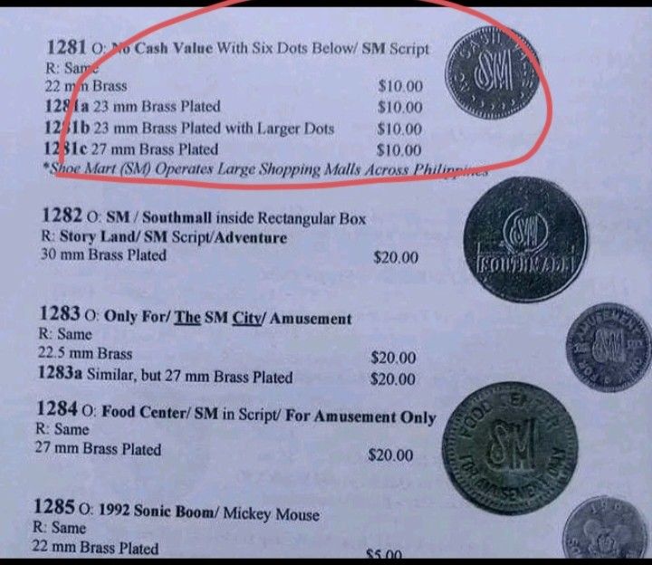 SM Token (Category: Vintage Collectibles) located in Manila. Submitted by wildcrystal.3b537c (Listing ID 1468355113, Image 3). Description: .
