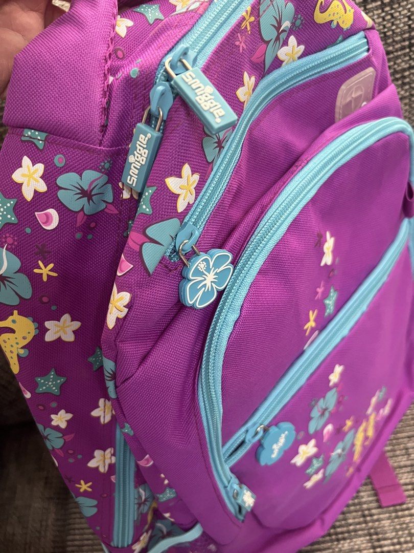 Smiggle School Backpack (Category: Babies & Kids Fashion) located in Cainta. Submitted by vrenaussiegoods (Listing ID 1468494891, Image 3). Description: .