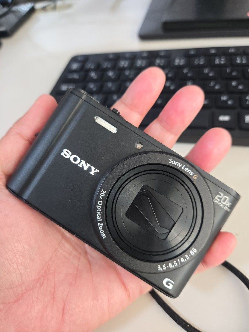 Sony Cyber-shot DSC-WX350 Digital Camera (Category: Cameras) located in Malvar. Submitted by jobellicious (Listing ID 1468326085, Image 1). Description: PASABUY FROM JAPAN. AVAILABLE DECEMBER 18- Makinis. W/Charger and Manual Model: Sony Cyber-shot DSC-WX350 (Black) - Resolution: 18.2 Megapixels - Zoom: 20x Optical Zoom Lens - Connectivity: Built-in Wi-Fi and NFC - Video: AVCHD video recording capability - Ports & Mount: Clean body, standard mult