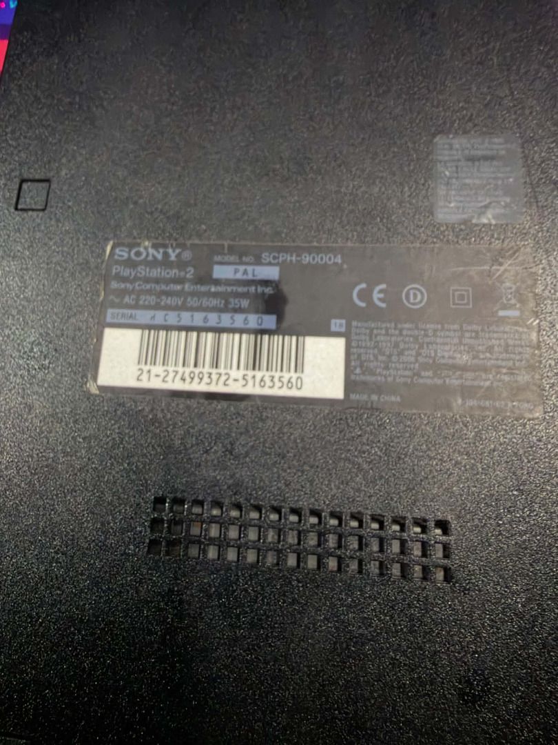 Sony PlayStation 2 Slim Console PAL (Category: PlayStation) located in Cagayan de Oro. Submitted by retrogamingcdo (Listing ID 1468412583, Image 2). Description: - Console: Black PlayStation 2 Slim untested - Included: 1 third-party controller, power cable, and AV cable, 1 memory card - Condition: Normal scuffs and wear from regular use - Perfect for playing classic retro games - Ready to plug and play.