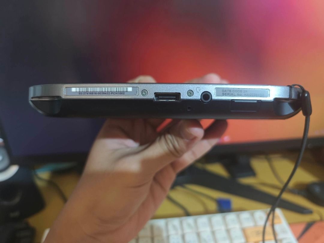 Sony PS Vita PCH-1002 Handheld Console (Category: PlayStation) located in Antipolo. Submitted by rrdatario (Listing ID 1468485642, Image 2). Description: - Model: Sony PS Vita PCH-1002 (Black) - Software: System software 3.74, tested and fully working - Storage: Built-in memory with approx. 7.5GB capacity - Condition: Pristine - Functionality: Dual analog sticks, physical buttons, triggers, rear touchpad, and charging port are all fully functiona
