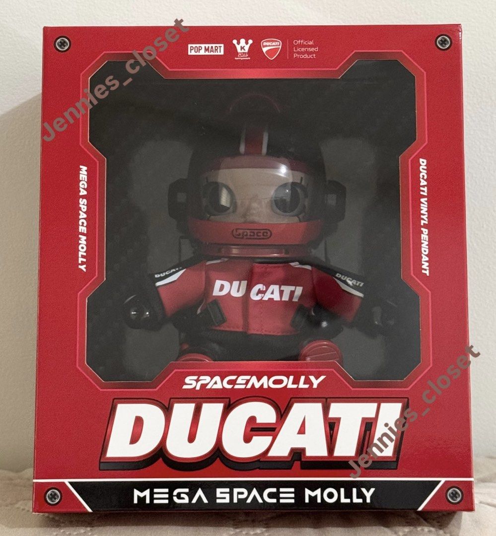 Space Molly Ducati ( Plush Pendant) (Category: Plushies & Soft Toys) located in Antipolo. Submitted by jennies_closet (Listing ID 1468291557, Image 1). Description: Want to Sell / Not for Trade: Space Molly Ducati (Plush Pendant) 4,000 pesos Condition: Authentic Popmart plush pendant, Brand new, On-Hand, Actual photo posted. Location: Antipolo City Mode of Payment: GCASH or BPI Mode of Delivery: Lalamove or Meet up at SM Megamall on weekends or G