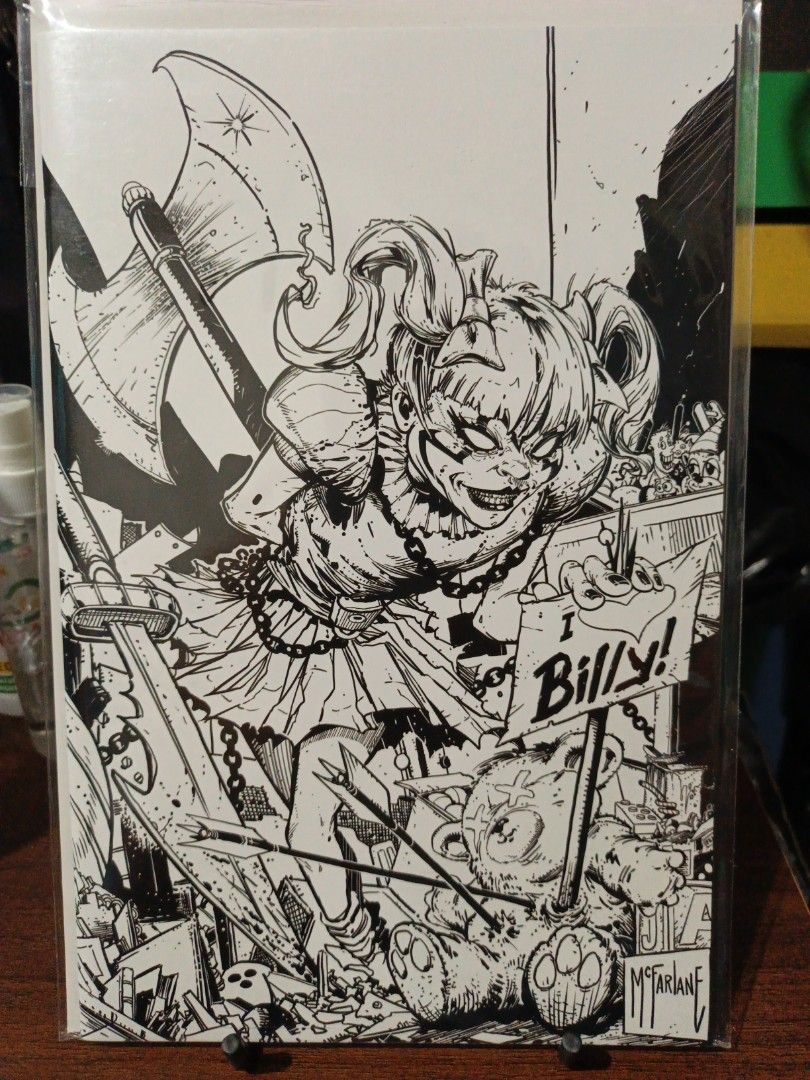 Spawn Universe Comics (Category: Comics & Manga) located in Antipolo. Submitted by makasalanan (Listing ID 1468312832, Image 1). Description: - Black and White Cover assorted comics for sale - Sold as set Only.
