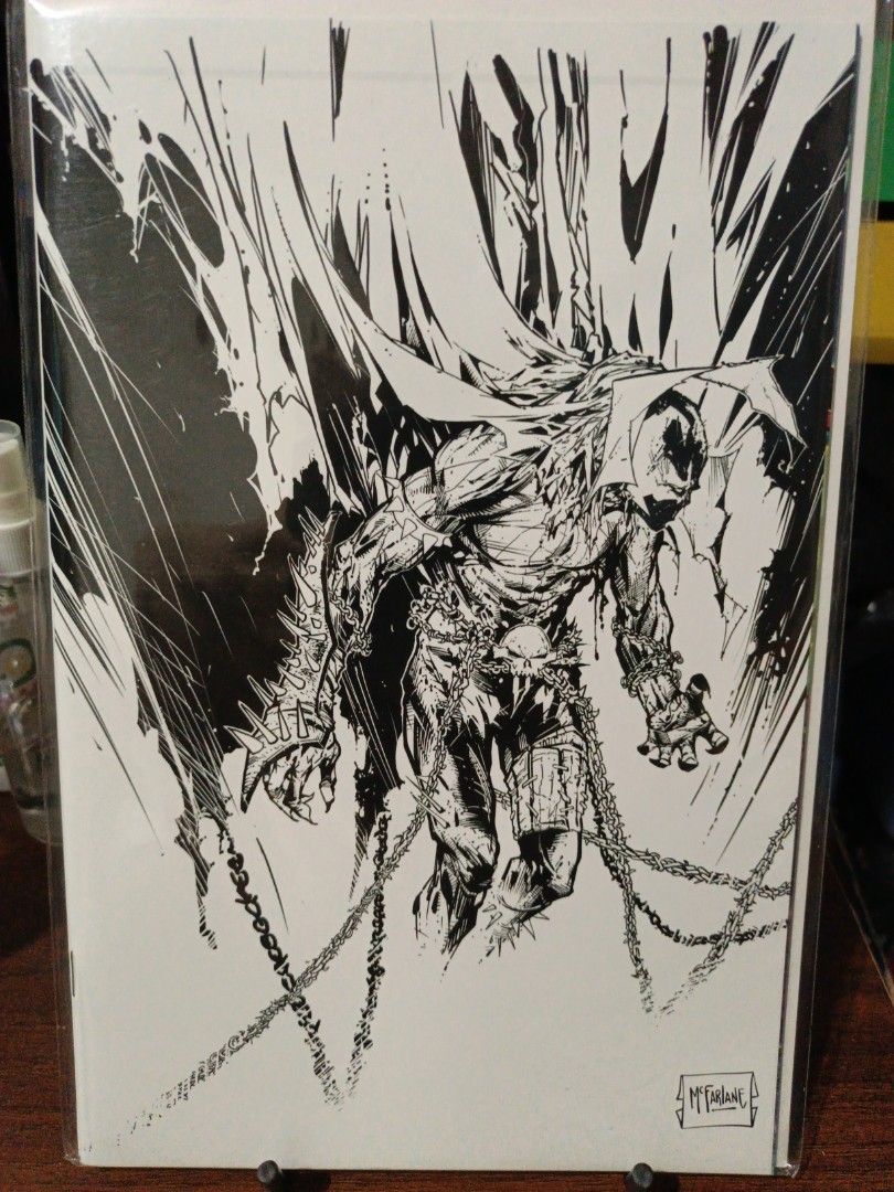 Spawn Universe Comics (Category: Comics & Manga) located in Antipolo. Submitted by makasalanan (Listing ID 1468312832, Image 3). Description: - Black and White Cover assorted comics for sale - Sold as set Only.