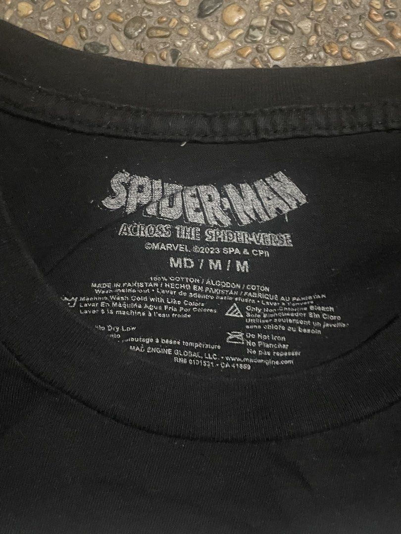 Spider Verse Spider Punk Graphic T Shirt (Category: Tshirts & Polo Shirts ) located in Manila. Submitted by qheish (Listing ID 1468357986, Image 2). Description: Spider Verse Spider Punk Graphic T Shirt Good Condition Color Rate : 8/10 Condition : 9/10 Size : M Width : 19 Inches Lenght : 28 Inches Deal Method : To be discussed, PM seller Payment : Online Payment .