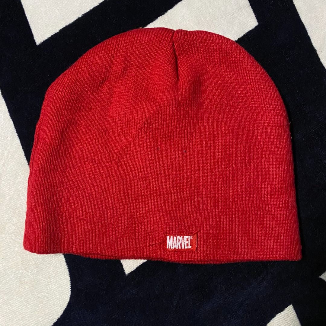 Spiderman beanie (Category: Beanies) located in Las Pinas. Submitted by all_details_posted (Listing ID 1468433378, Image 2). Description: crackprints, cut tag (pero pang adult).