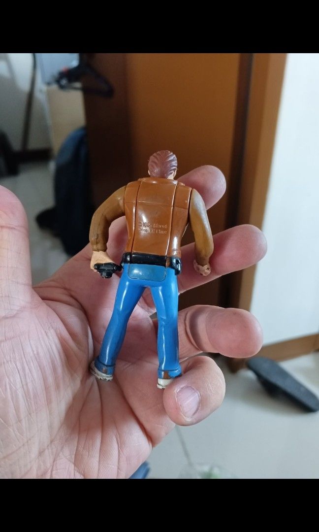 Spiderman figure retractable head vintage (Category: Action & Battle Toys) located in Quezon City. Submitted by toys_r_here (Listing ID 1468304672, Image 2). Description: GOOD FOR GIFT AND COLLECTION as is po Good condition First to pay gets the item pa check nalng sa pic yun condition pm me for questions ship pwede lalamove or jnt qc and marikina area.