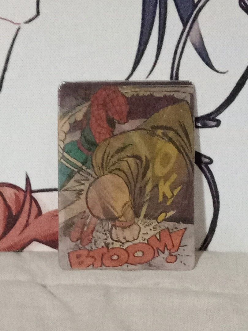 Spider-Man, Kingpin lenticular (Category: Raw Singles) located in Manila. Submitted by inari05 (Listing ID 1468320632, Image 1). Description: -First owner -Asking 150 -Sf charged to buyer -Good condition rfs:Need cash Payment:Gcash.