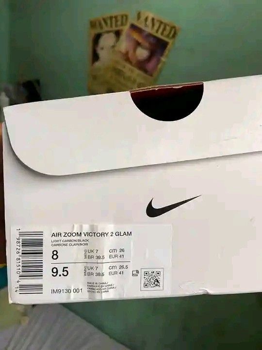 Spike shoes (Category: Announcements) located in Masbate. Submitted by zealrabbit_89f266 (Listing ID 1468317959, Image 3). Description: 🔥 FOR SALE: NIKE AIR ZOOM VICTORY 2 GLAM 🔥 🏃‍♂️ Looking for stylish racing spikes? Here's your chance to own the Nike Air Zoom Victory 2 Glam! With its eye-catching black, pink, orange, and purple design, you'll surely stand out on the track. 💯 ✅ Brand: Nike ✅ Model: Air Zoom Victory 2 Glam ✅ Color: Black / M