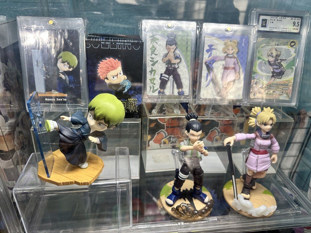 S>POP MART Anime Figures (Category: Figurines & Statues) located in Bulacan. Submitted by jerwin58 (Listing ID 1468322616, Image 1). Description: Naoya Zen'in P750 Shikamaru P1350 Temari P1350.