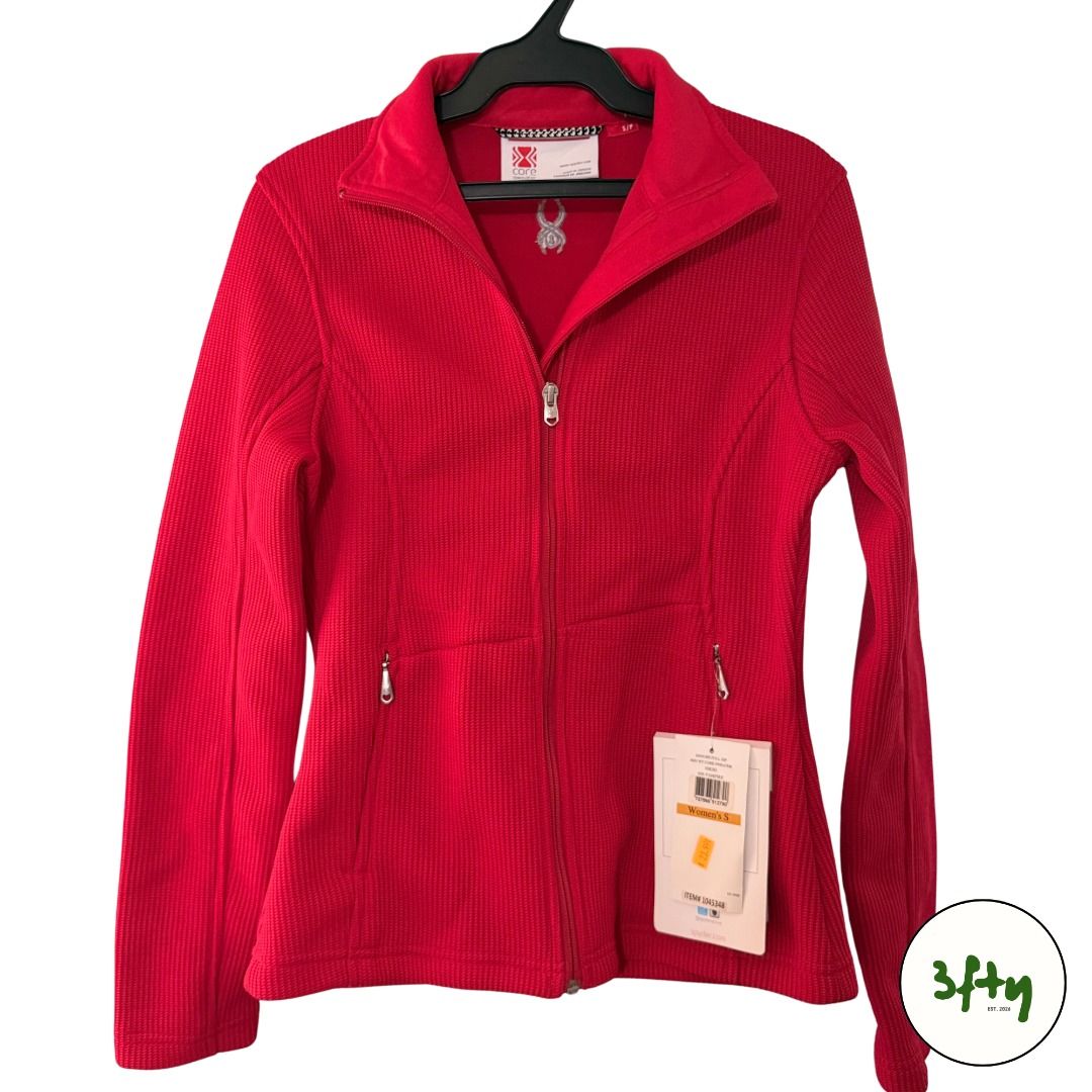 Spyder Red Zip-Up Jacket (Category: Coats, Jackets and Outerwear) located in Baguio. Submitted by 3fty.2600 (Listing ID 1468381515, Image 1). Description: - Brand new with original store retail tag attached - Size: Small-Medium Location: Baguio City Mode of payment: GCash/Bank Transfer Mode of delivery: J&T Express (shouldered by buyer) Meet ups/drop off within Baguio City proper only. Feel free to dm for inquiries, thank you!!.