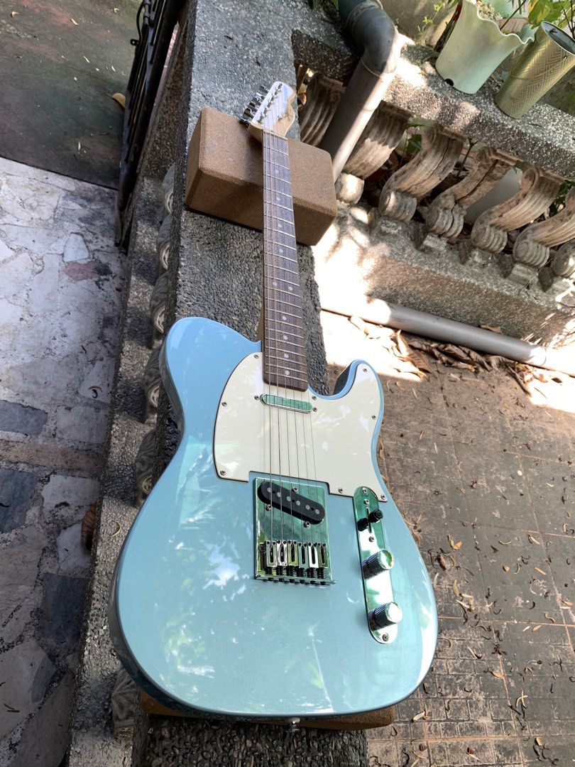 Squier Affinity Telecaster (Category: Musical Instruments) located in Manila. Submitted by conrad.rmd (Listing ID 1468494866, Image 1). Description: Plug and play Setup & Fret Leveled by Guitar Salon with gig bag No issues Test all you want Brgy Dalandanan Valenzuela Pickup.