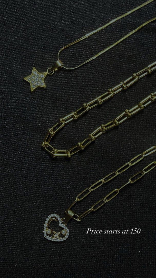 Stainless Gold Necklace - Pre order (Category: Necklaces) located in Manila. Submitted by janni4010 (Listing ID 1468430785, Image 1). Description: .