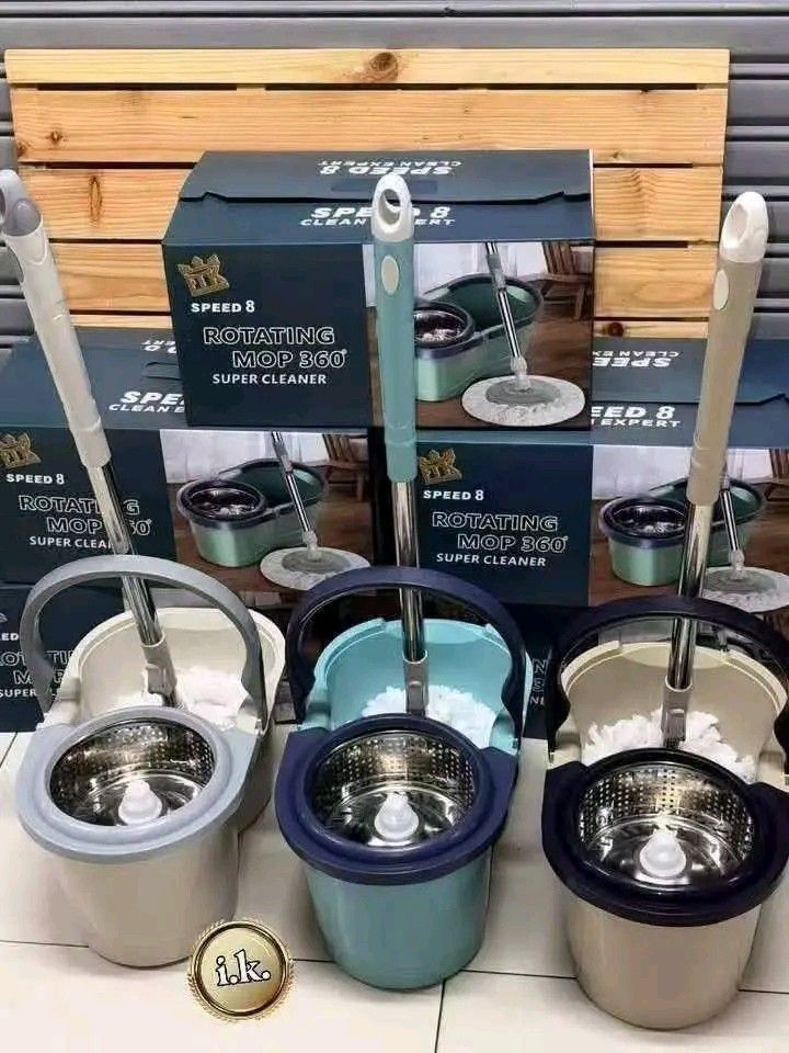 Stainless spin mop (Category: Announcements) located in Quezon City. Submitted by anghies_shop (Listing ID 1468425455, Image 1). Description: .