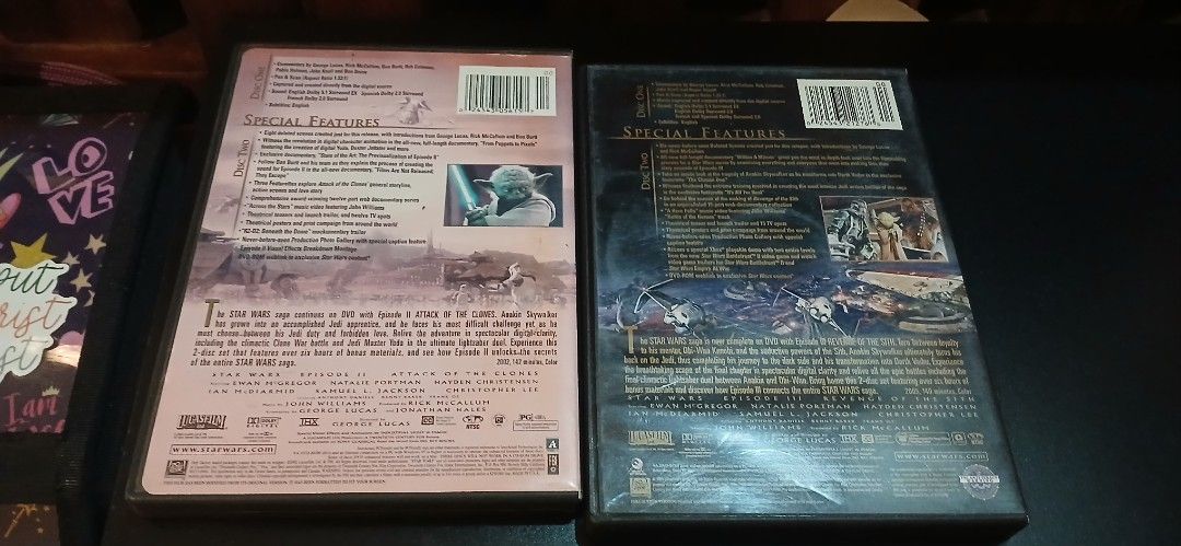 Star wars dvd (Category: Vintage Collectibles) located in Marikina City. Submitted by darthvader888 (Listing ID 1468431466, Image 2). Description: original region 1 sold as a set for 400 .