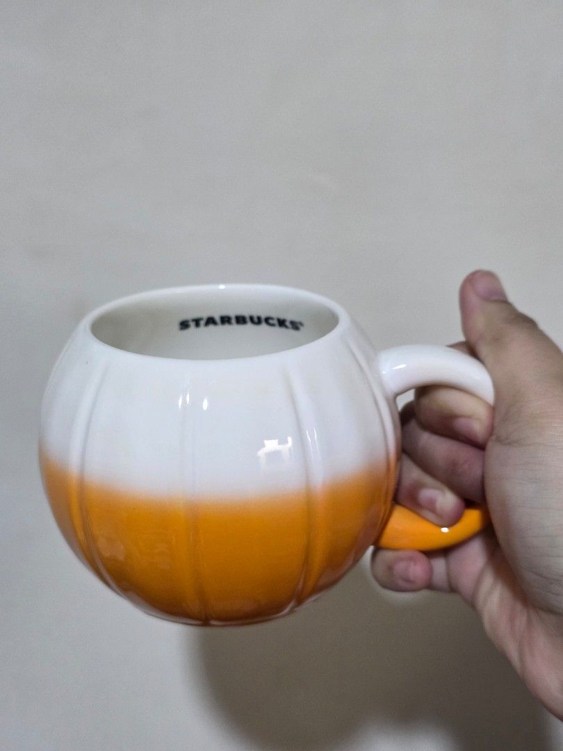 Starbucks Pumpkin Mug (Category: Water Bottles & Tumblers) located in Manila. Submitted by shearlg (Listing ID 1468314892, Image 3). Description: Starbucks pumpkin mug (brand new and original) for 1000 only. Meet-up in SM Fairview or SM North. Available for same day delivery through lalamove. PM for interested..