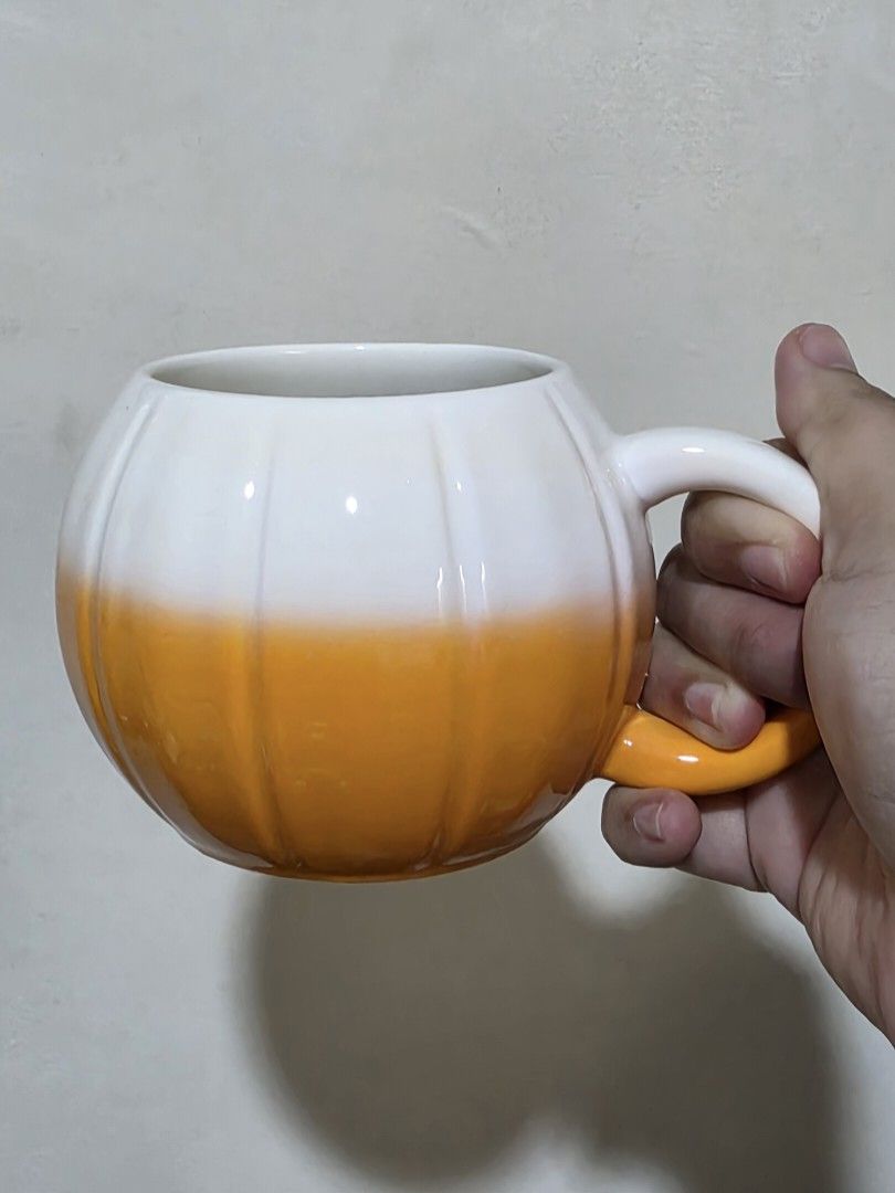 Starbucks Pumpkin Mug (Category: Water Bottles & Tumblers) located in Manila. Submitted by shearlg (Listing ID 1468314892, Image 1). Description: Starbucks pumpkin mug (brand new and original) for 1000 only. Meet-up in SM Fairview or SM North. Available for same day delivery through lalamove. PM for interested..