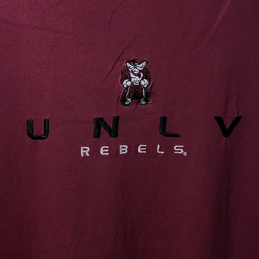 STARTER UNLV REBELS CUT OFF TANKTOPS (Category: Activewear) located in Naga. Submitted by goodfinds_only.v1 (Listing ID 1468435906, Image 3). Description: FOR SALE -STARTER UNLV REBELS TANKTOPS SIZE: XL MEASUREMENTS WIDTH:24 INCHES LENGTH:31 INCHES COLOR RATE:9/10 GOOD CONDITION NO FLAWS DM ME TO PURCHASE!.