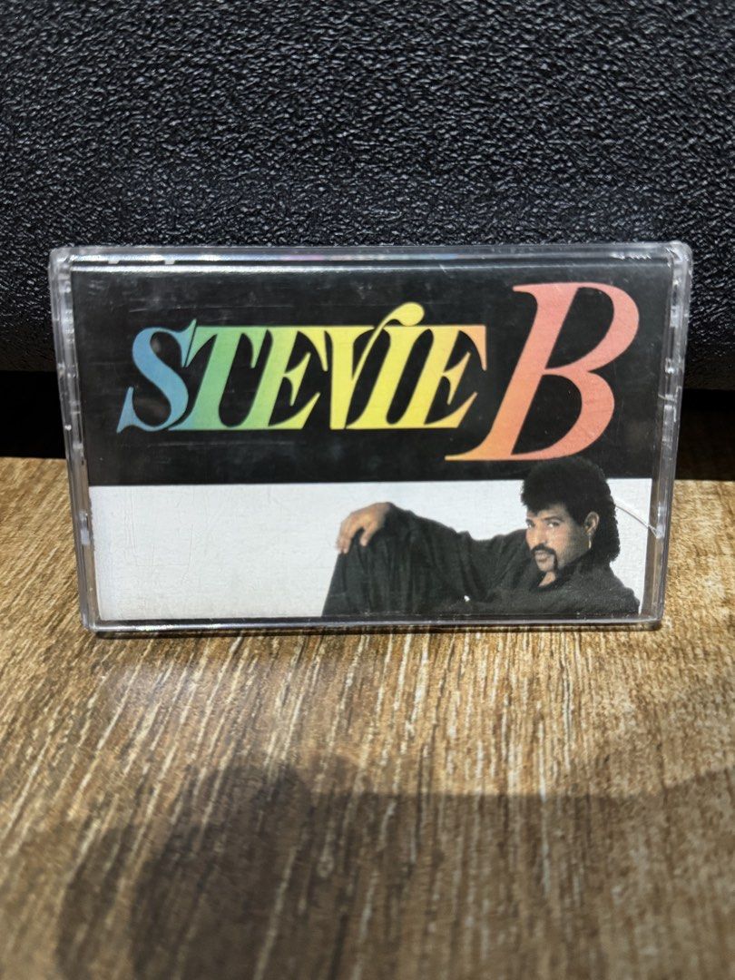 Stevie B. Cassette Tape (Category: CDs & DVDs) located in Cavite. Submitted by ms.cdjunkies (Listing ID 1468426041, Image 1). Description: - Original Stevie B cassette tape in its original plastic case - Classic 90s freestyle and dance music hits - Clear cassette shell design with vibrant album cover art - Tested and plays great - Must-have for retro music and cassette collectors.
