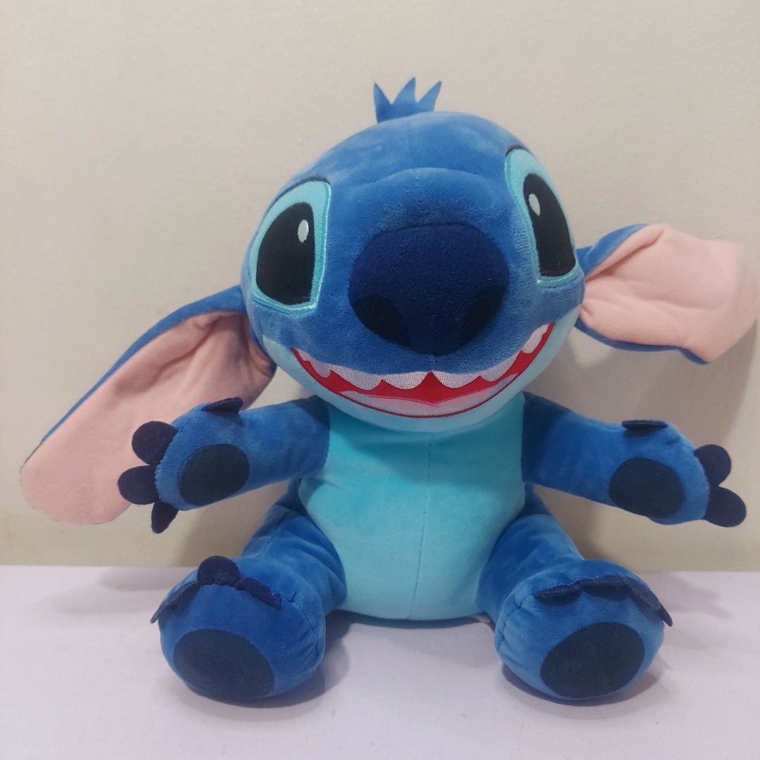 Stitch Disney Stuffed Toys (Category: Plushies & Soft Toys) located in Pasig City. Submitted by muffinstoysshop (Listing ID 1468355794, Image 1). Description: - Size : 9.5 - INCH / 24 cm - Brand : Disney - Quantity: 1 pc - Good as new - Cleaned & Sanitized - Good Condition - What you see is what you get! - Item ON HAND ready for shipping - A great gift or collection Please keep following and supporting us, thank you 😊 #Stitch #japantoys #japanto