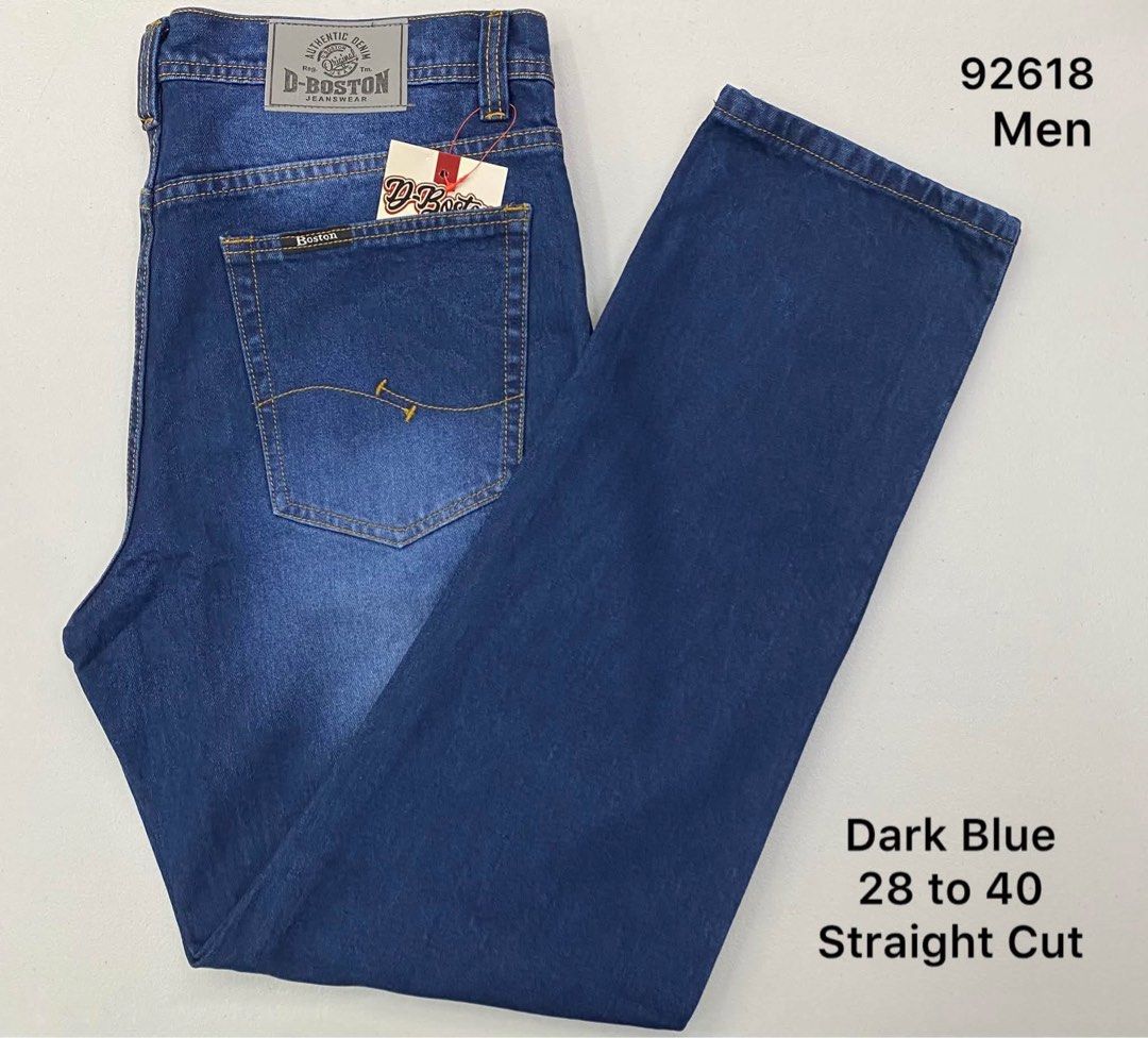 STRAIGHT CUT MEN’S JEANS (Category: Jeans) located in Manila. Submitted by abichoa (Listing ID 1468303953, Image 2). Description: SIZE 28,29,30,31,32,33,34,36,38 AVAILABLE GOOD QUALITY LONG LASTING JEANS NOT STRETCHABLE STRAIGHT CUT.