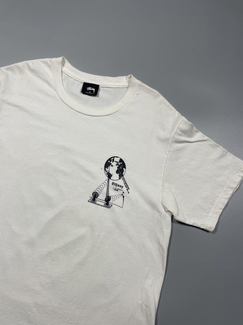 Stüssy Long Haul Tee (Category: Activewear) located in Taguig. Submitted by _curatedfits (Listing ID 1468463205, Image 2). Description: Stüssy Long Haul Tee Size: Medium Width 18” Length 28” Need wash - 850 Dm!.
