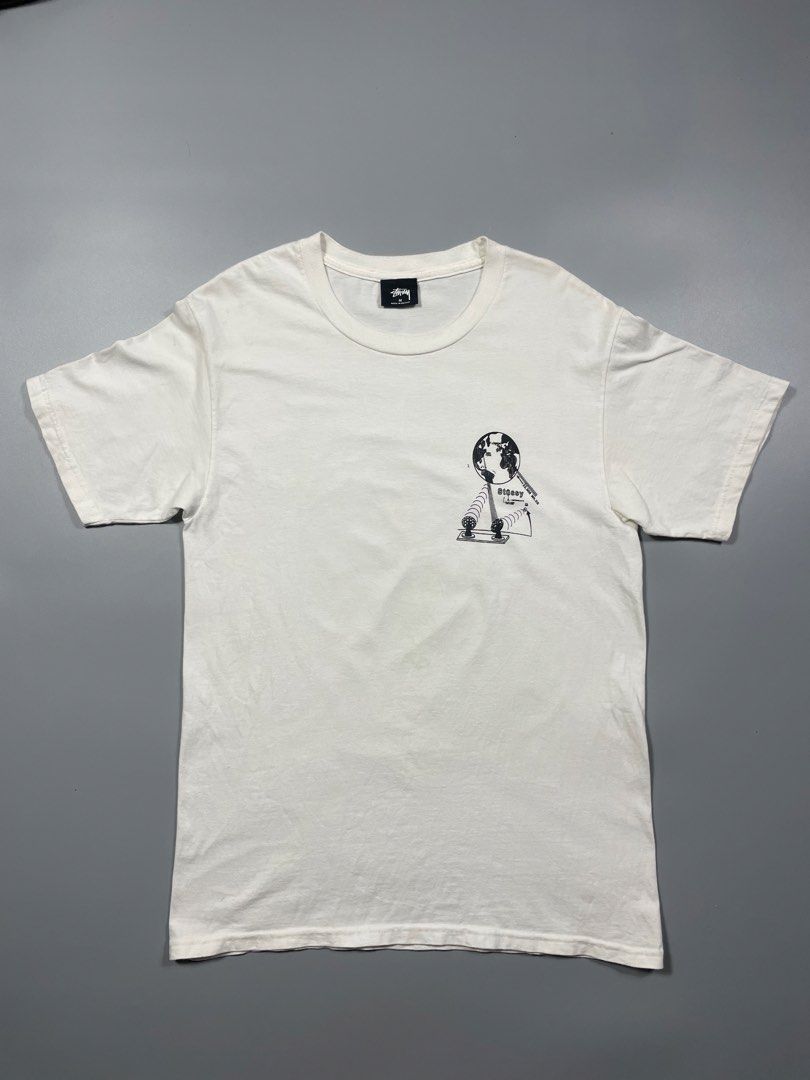 Stüssy Long Haul Tee (Category: Activewear) located in Taguig. Submitted by _curatedfits (Listing ID 1468463205, Image 1). Description: Stüssy Long Haul Tee Size: Medium Width 18” Length 28” Need wash - 850 Dm!.