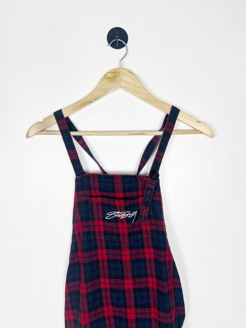 Stussy - Mid Logo Checkered Dress (Category: Dresses) located in Bacolod City. Submitted by nodaysoff (Listing ID 1468399246, Image 3). Description: Stussy - Mid Logo Checkered Dress - Authentic Measures: 17x25 | M Excellent condition No flaws ₱880.