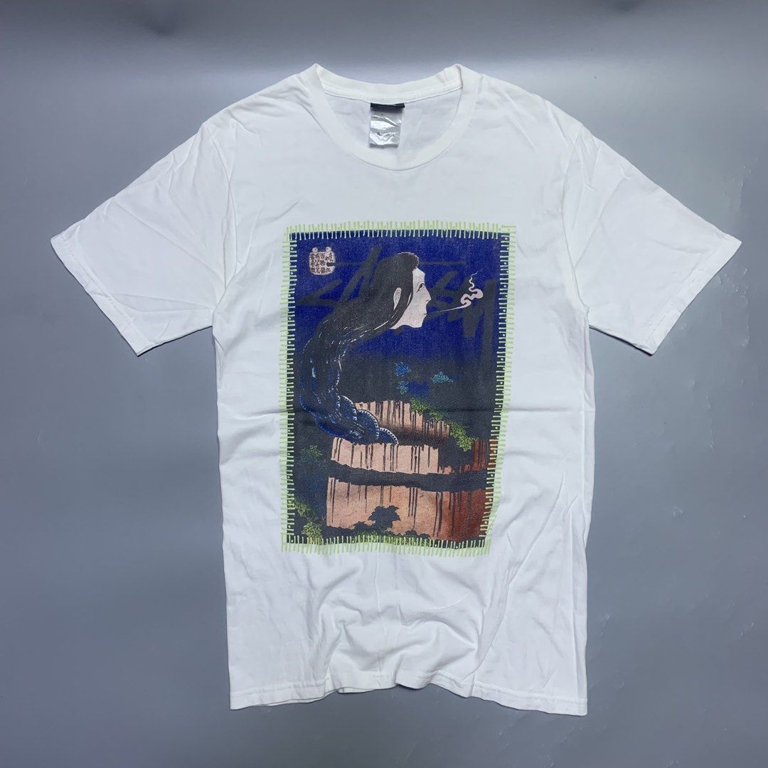 STUSSY WELL GHOST TEE (Category: Tshirts & Polo Shirts ) located in Cabanatuan. Submitted by _w2keed (Listing ID 1468476667, Image 2). Description: Size: S (W18' x L29') Condition: 9.5/10 Color rate: 9.8/10 Issue/s: minimal hairline (not noticeable).