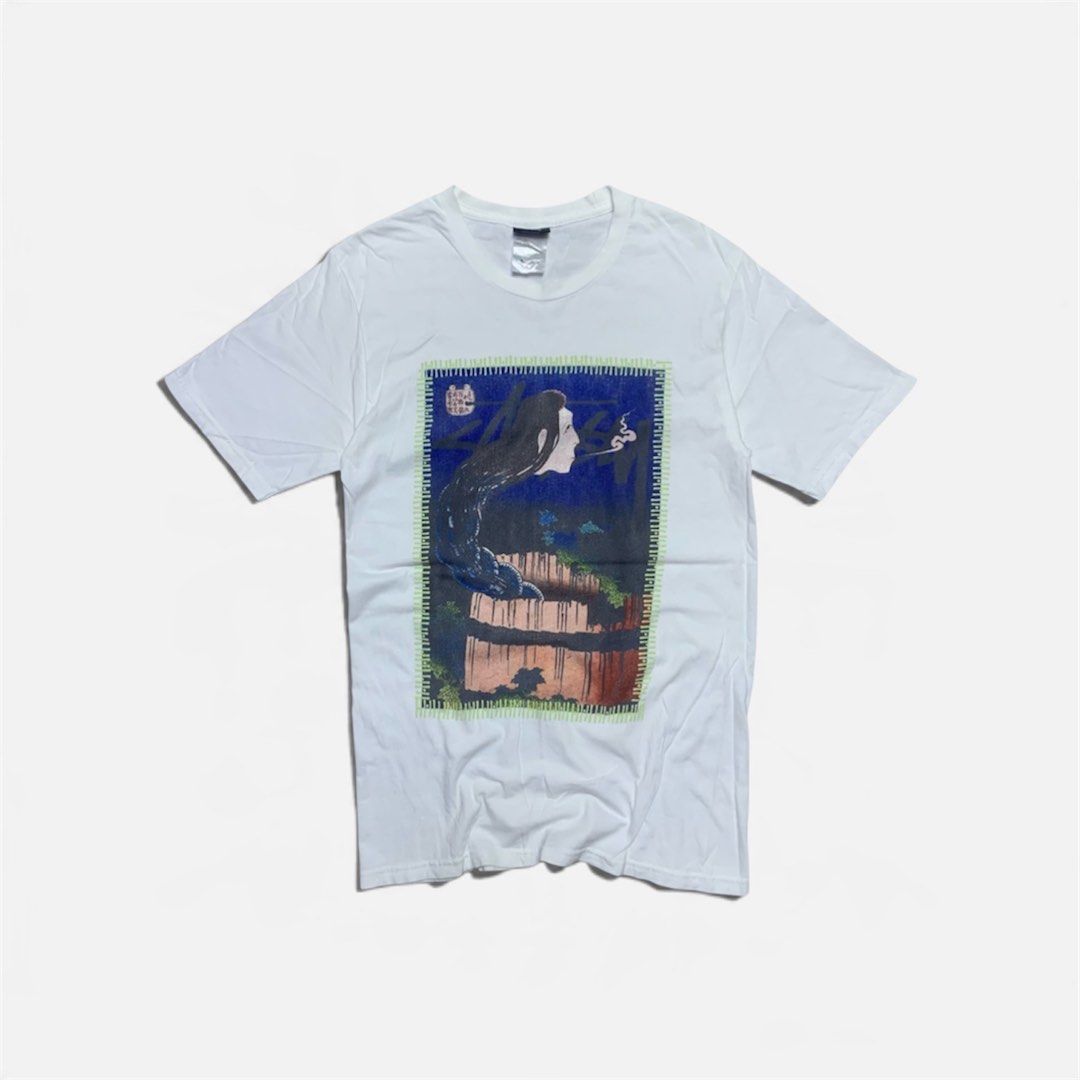 STUSSY WELL GHOST TEE (Category: Tshirts & Polo Shirts ) located in Cabanatuan. Submitted by _w2keed (Listing ID 1468476667, Image 1). Description: Size: S (W18' x L29') Condition: 9.5/10 Color rate: 9.8/10 Issue/s: minimal hairline (not noticeable).