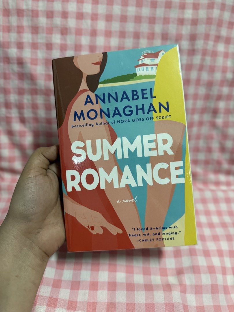 Summer Romance by Annabel Monaghan (Category: Storybooks) located in Calauan. Submitted by itsmeshereadss (Listing ID 1468432844, Image 1). Description: - brand new US - minimal dirt on cover, dents.