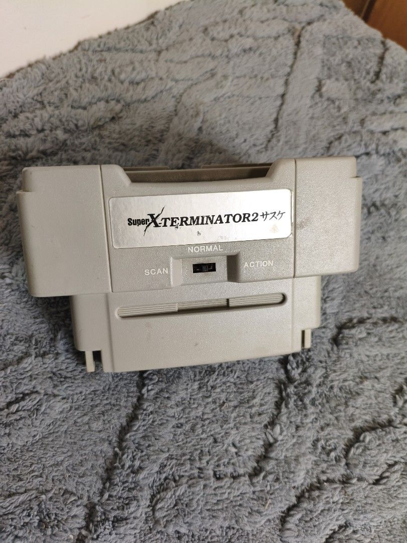 Super X-Terminator 2 (Category: Nintendo) located in Lubao. Submitted by aczcollectibles (Listing ID 1468352332, Image 1). Description: as is where is po untested good for display or for experiment nyo po collectors item 😁😁 .
