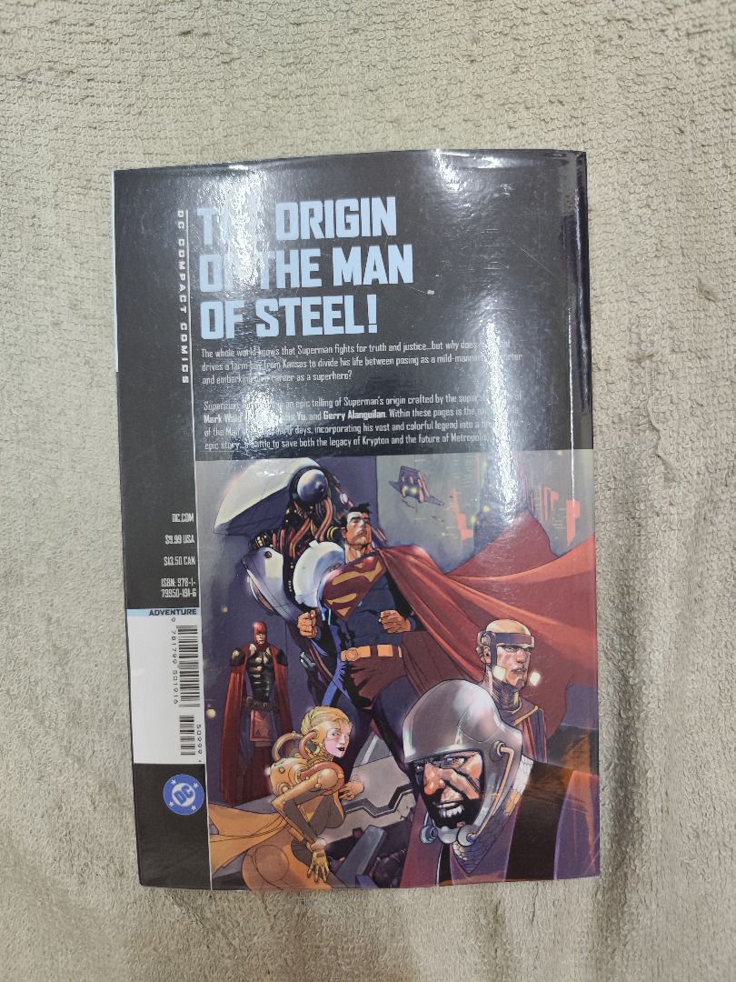 Superman: Birthright (DC Compact Comics) (Category: Comics & Manga) located in Quezon City. Submitted by carou14854 (Listing ID 1468403812, Image 2). Description: Personal collection. (with plastic jacket) RFS: Destash/Declutter MOP: GCash MOD: LBC, LBC-COP ✅ Buyer shoulders SF Am usually offline. Expect reply within 24 hours. May sms/text for faster transaction. No calls please..