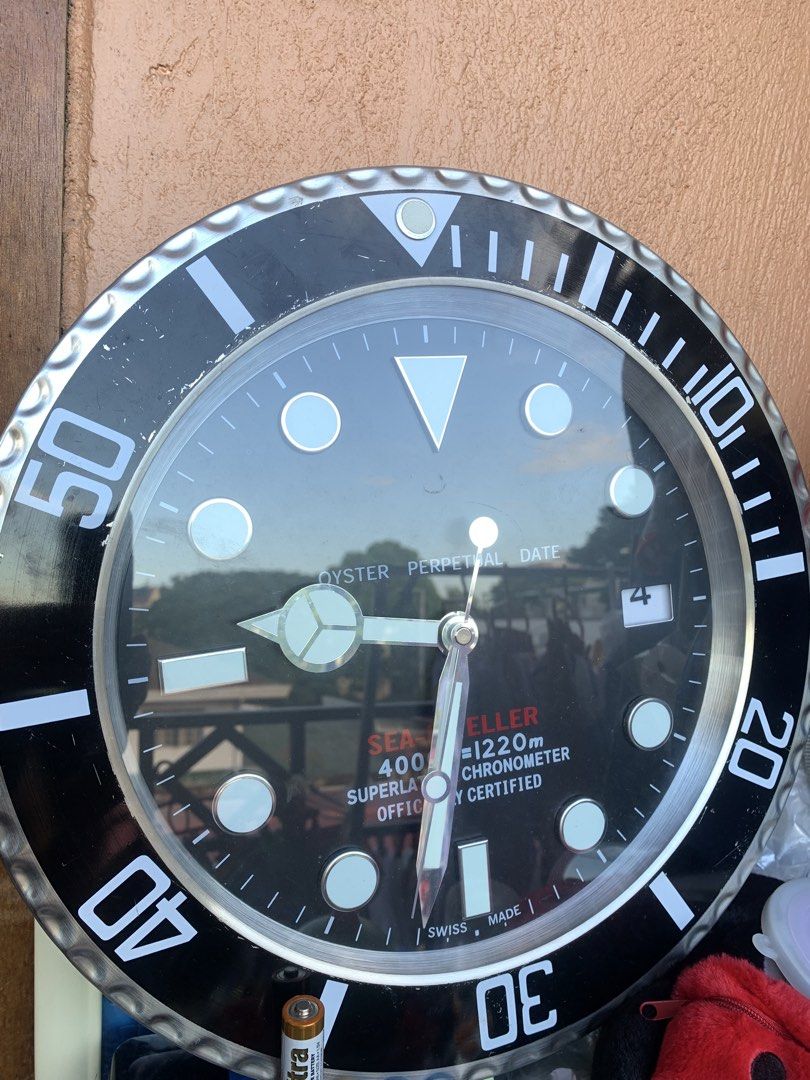 Swiss Made Big Clock (Category: Clocks) located in Manila. Submitted by macks_toys (Listing ID 1468386483, Image 1). Description: 📌You may send DM for your inquiries. ✨KINDLY CHECK EACH DETAILS✨ 🔳 From Japan/UK Surplus items 🔳 As is! As is! 🔳 Not working 🔳 Big and heavy 🔳 Manage your expectations since it’s preloved and from Surplus Items 🔳 WYSIWYG ✨ Thank you! ✨.
