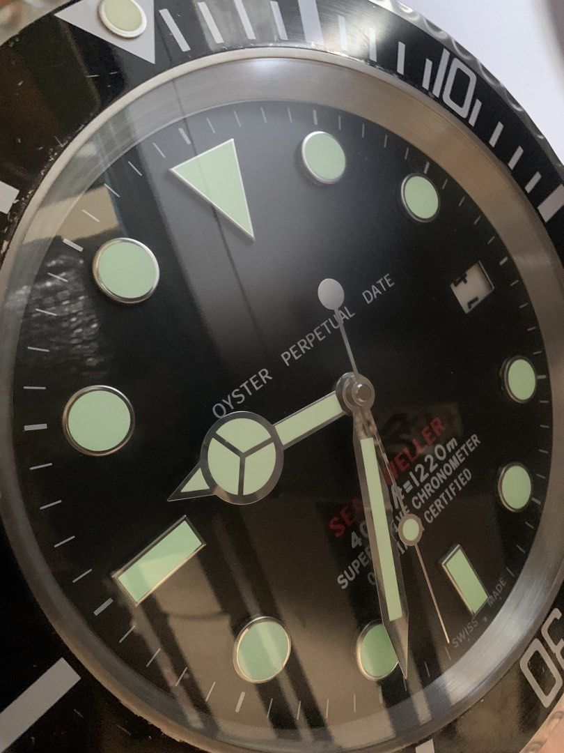 Swiss Made Big Clock (Category: Clocks) located in Manila. Submitted by macks_toys (Listing ID 1468386483, Image 3). Description: 📌You may send DM for your inquiries. ✨KINDLY CHECK EACH DETAILS✨ 🔳 From Japan/UK Surplus items 🔳 As is! As is! 🔳 Not working 🔳 Big and heavy 🔳 Manage your expectations since it’s preloved and from Surplus Items 🔳 WYSIWYG ✨ Thank you! ✨.