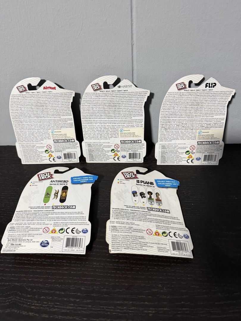 Tech Deck (Category: Kids Toys) located in Singapore. Submitted by ok_lahh (Listing ID 1468410851, Image 2). Description: Ea $15.