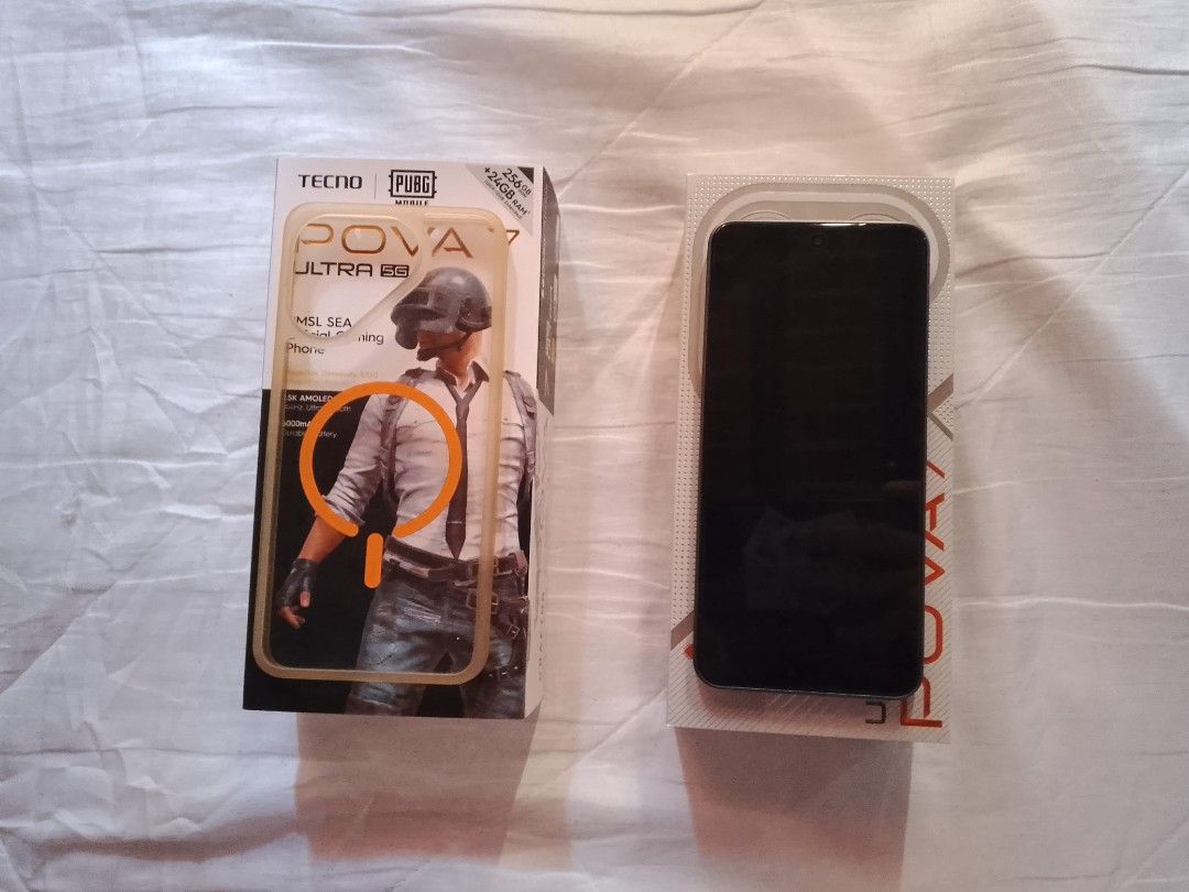 Tecno Pova 7 Ultra 5G (Category: Android Others) located in Manila. Submitted by ezkl.blrn (Listing ID 1468392049, Image 2). Description: 2 months used - no issue. complete set.