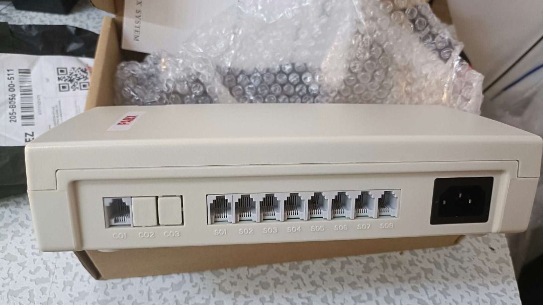 TELEPHONE PABX 1 COD + 8 PORT (Category: Other Accessories) located in Quezon City. Submitted by lhanex (Listing ID 1468363052, Image 1). Description: Co Line: 1 Type: Pbx Extensions: 8 port power: 220v .