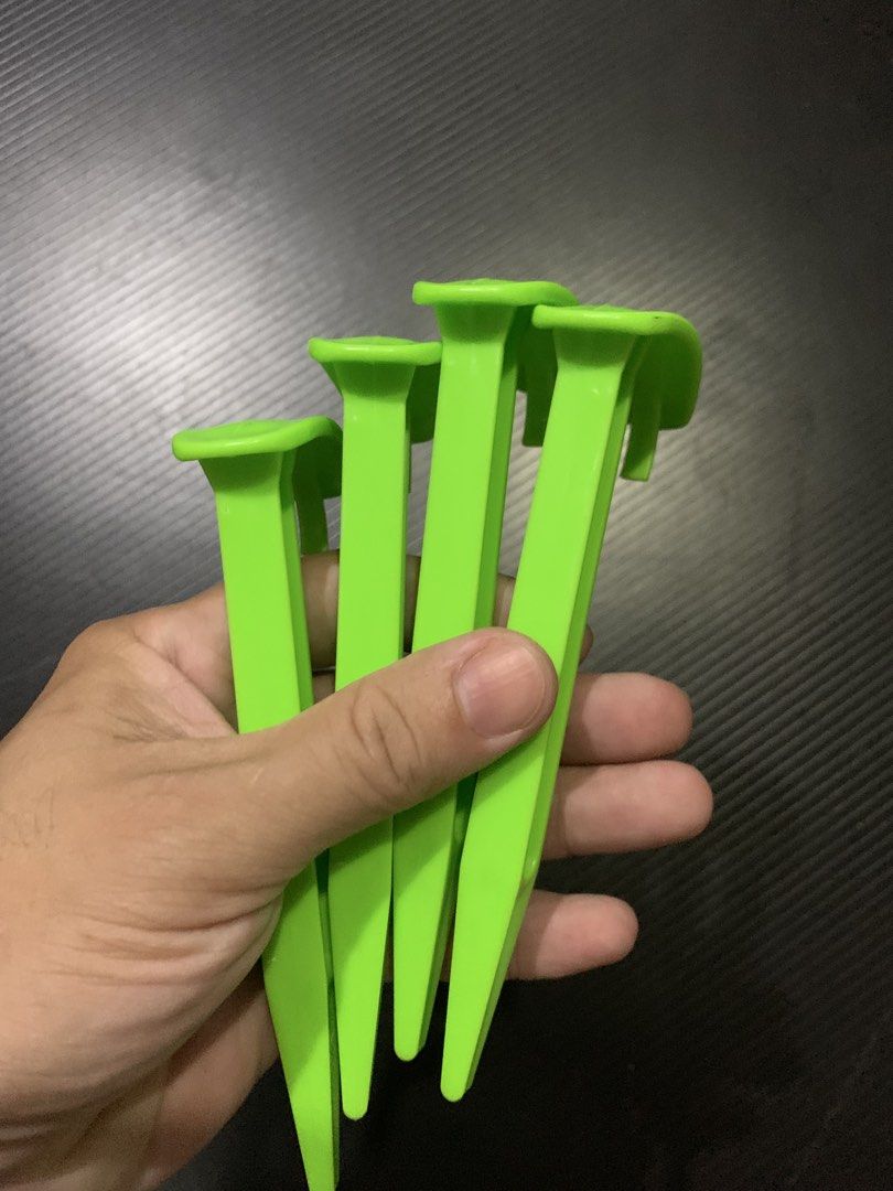 Tent Ground Pegs (Category: Hiking & Camping) located in Carmona. Submitted by bihira (Listing ID 1468285951, Image 3). Description: Tent Ground Pegs - WYSIWYG.