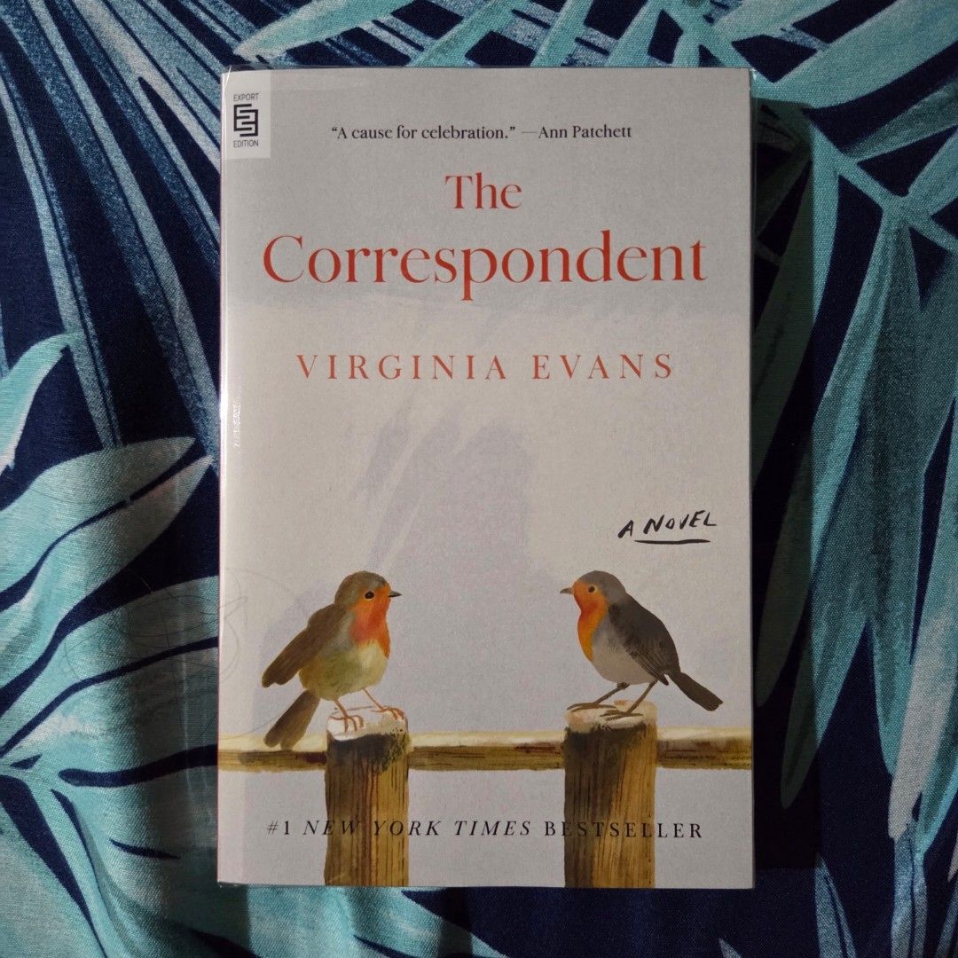 The Correspondent by Virginia Evans (Category: Storybooks) located in Manila. Submitted by bookish.unhauler (Listing ID 1468457477, Image 1). Description: Bought from Fullybooked Read once.