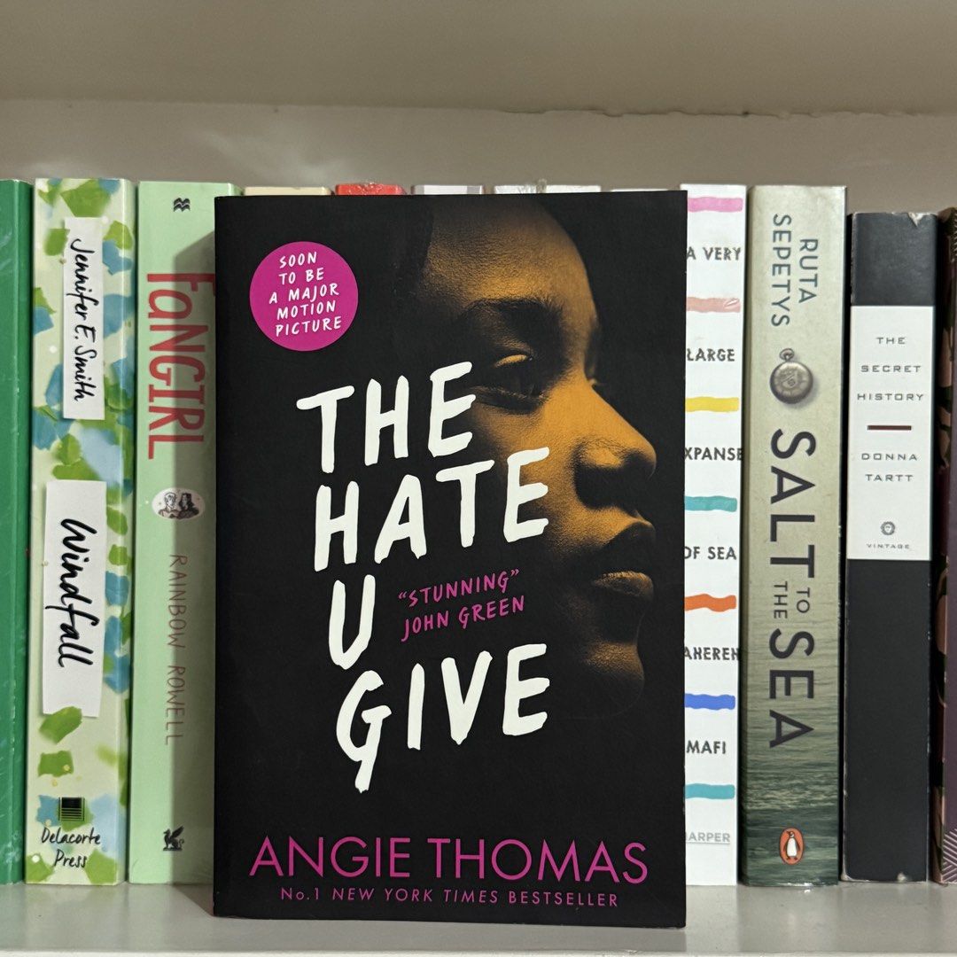The Hate U Give by Angie Thomas paperback novel (Category: Storybooks) located in General Santos City (Dadiangas). Submitted by forgottenreader (Listing ID 1468285238, Image 1). Description: - Title: The Hate U Give by Angie Thomas - Format: UK Paperback - Condition: Great, clean pages, sharp edges, very minor shelf wear on corners - Genre: YA Contemporary Fiction You may send me a direct message here or to my IG account - @forgottenreader - for 