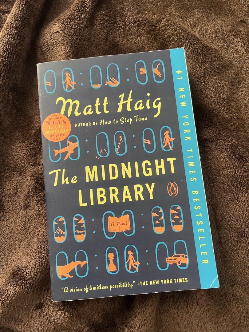 The Midnight Library by Matt Haig (Category: Storybooks) located in Rizal. Submitted by cristetaa (Listing ID 1468497941, Image 1). Description: Pre-loved book. I have 2 copies so selling this one. Please manage your expectations. MOP: gc@ash, UB MOD: GGX, Lalamove No rush shipping please. I can only ship on weekends..