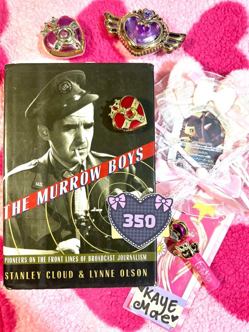 The Murrow Boys Book Stanley Cloud Lynne Olson (Category: Storybooks) located in Adams. Submitted by precurekaei (Listing ID 1468362579, Image 1). Description: - Title: The Murrow Boys by Stanley Cloud and Lynne Olson - Format: Hardcover - Condition: Pages intact, highly readable copy - Cover Design: Classic B&W reporter photo with striking yellow and red lettering - Ideal For: History buffs, journalism students, and media enthusiasts .