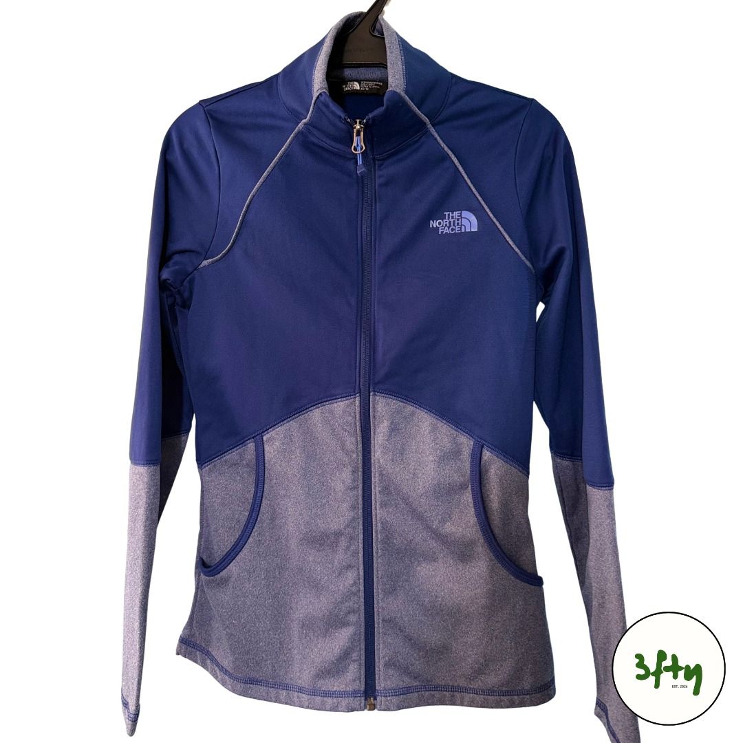 The North Face Blue Zip Jacket (Category: Coats, Jackets and Outerwear) located in Baguio. Submitted by 3fty.2600 (Listing ID 1468383408, Image 1). Description: - Brand: The North Face - Size: XS-Small Location: Baguio City Mode of payment: GCash/Bank Transfer Mode of delivery: J&T Express (shouldered by buyer) Meet ups/drop off within Baguio City proper only. Feel free to dm for inquiries, thank you!!.