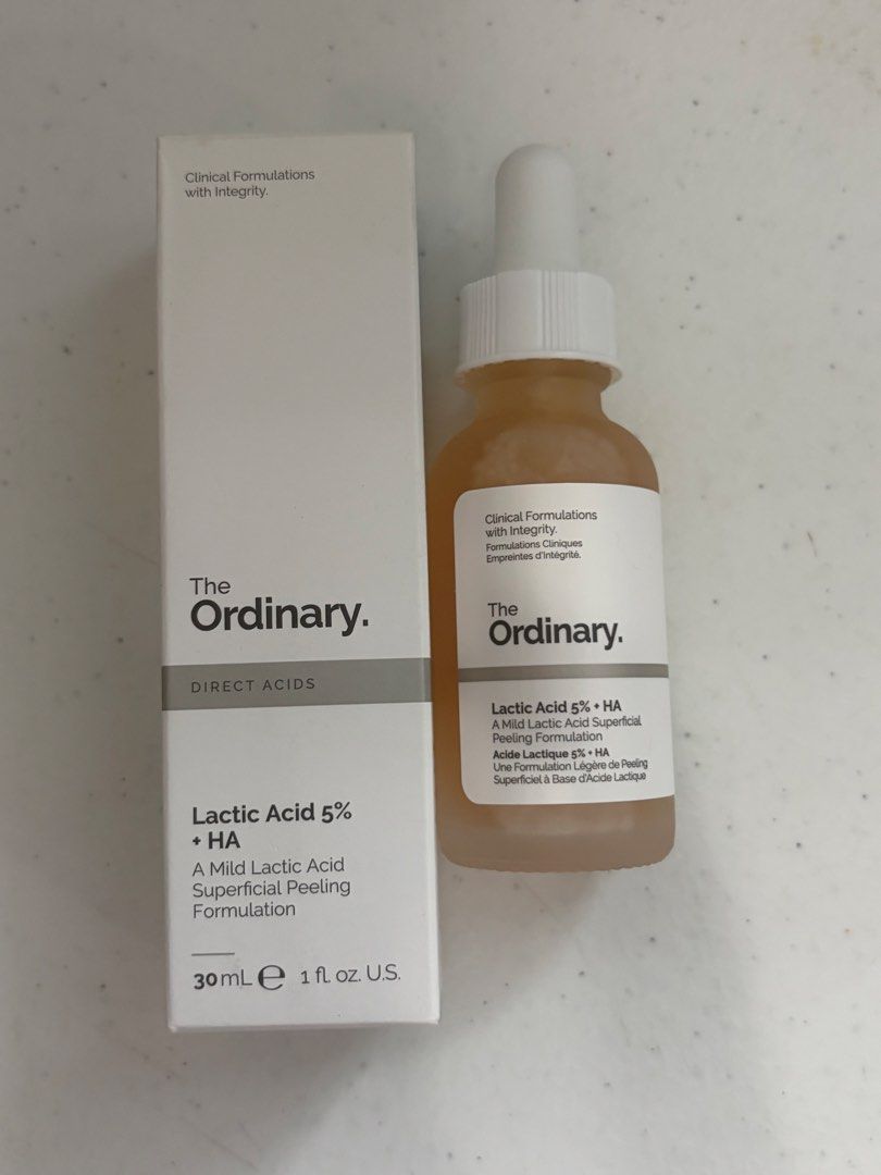 THE ORDINARY LACTIC ACID +HA (Category: Face Care) located in San Juan City. Submitted by cashfrancefashioncosmetics_ph (Listing ID 1468284488, Image 1). Description: THE ORDINARY LACTIC ACID 5% +HA 1 Original .
