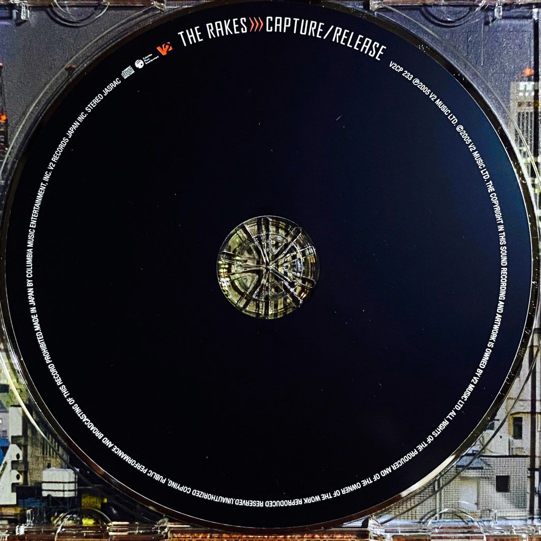 The Rakes - Capture/Release CD Album (Category: CDs & DVDs) located in Taguig. Submitted by znarfscriber (Listing ID 1468433076, Image 3). Description: The Rakes Capture/Release CD Album Made In Japan V2 Records 2005 Includes OBI and lyric sheet insert. Cover: EX Media: NM RFS: Decluttering/Need Funds.