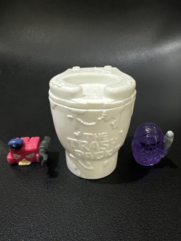 The Trash Pack (take all) (Category: Kids Toys) located in Manila. Submitted by krystalchewey_ (Listing ID 1468316614, Image 1). Description: Used Actual Photo posted 220php Trash Pack Collectible.