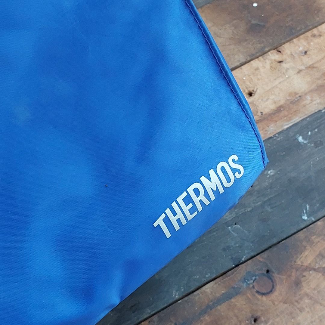 Thermos Soft Cooler Bag Blue (Category: Shoulder Bags) located in Caloocan City. Submitted by 2ndhand.manila (Listing ID 1468292456, Image 2). Description: Swipe left for more photos and measurements. ▪️NO COD/COP ▪️Ship thru J&T ▪️Lalamove/Grab Express ▪️G-Cash or Bank Transfer ▪️Location: North Caloocan.