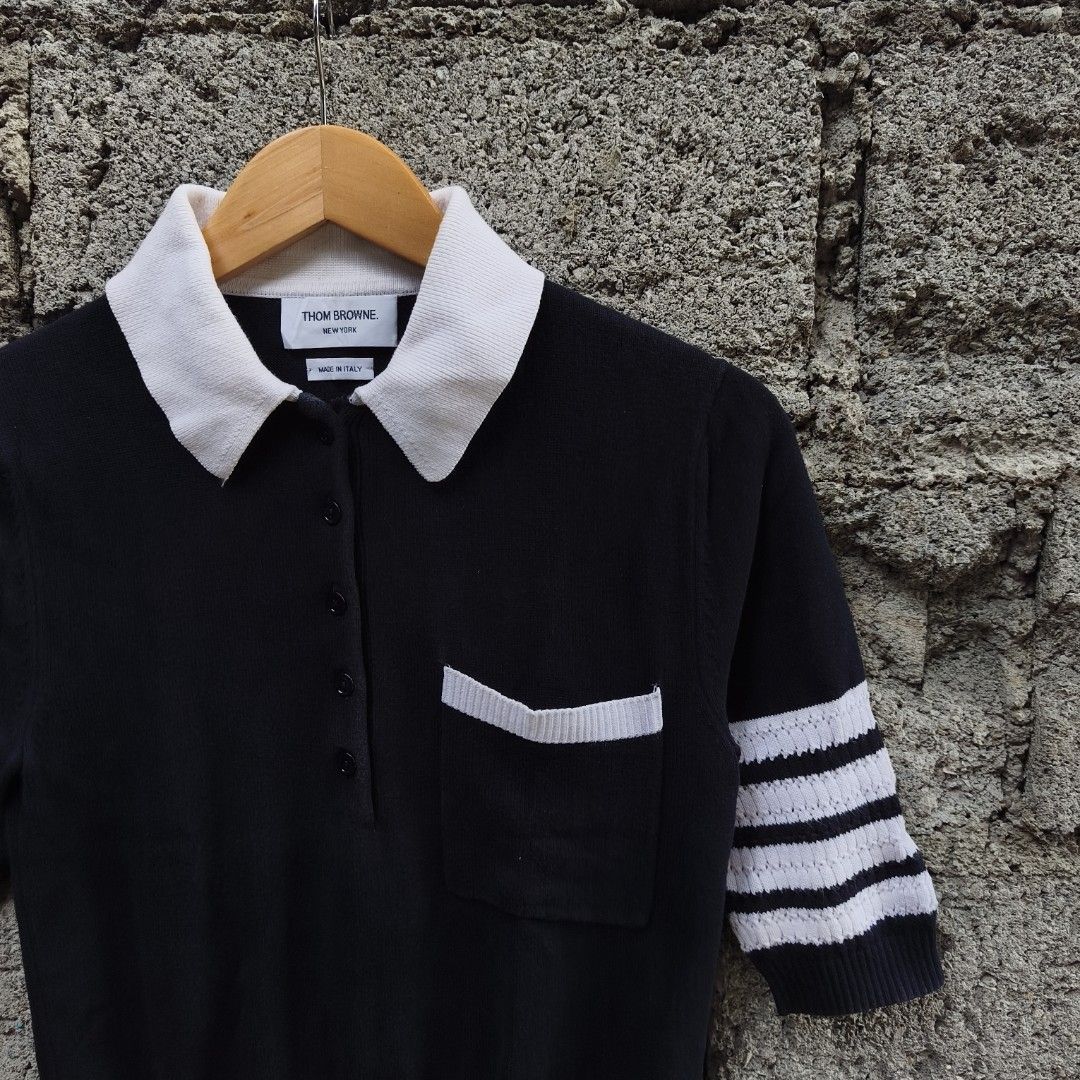 THOM BROWNE KNITTED (Category: Activewear) located in Manila. Submitted by shhhhawn (Listing ID 1468338399, Image 2). Description: In Excellent Condition 20 x 27.